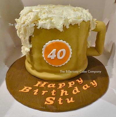 Pint of Beer - Cake by The Billericay Cake Company