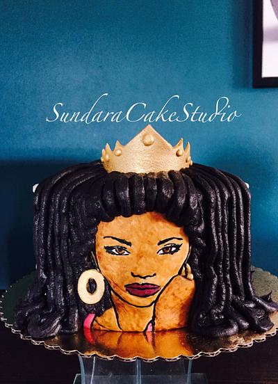 Dredlock queen - Cake by Sherikah Singh 