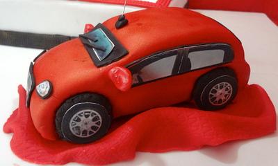 Fiat Punto Cake - Cake by KnKBakingCo
