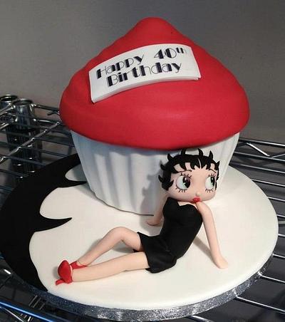 BETTY BOOP - Cake by Symphony in Sugar