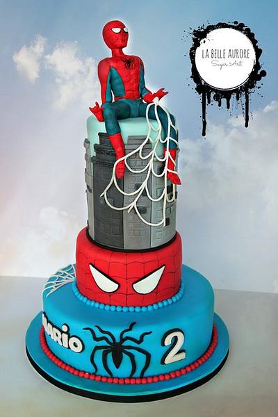SpiderMan - Cake by La Belle Aurore