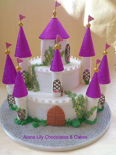 Fairytale Castle Cake......for my Mum xx - Cake by Alana Lily Chocolates & Cakes