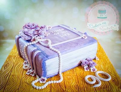 Mona's 90th Birthday Cake - Cake by CakesAtRachels