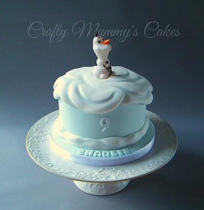 Frozen Olaf - Cake by CraftyMummysCakes (Tracy-Anne)
