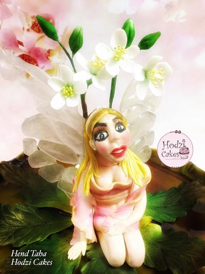 CPC World Cancer Day Collaboration-Fairy woodland - Cake by Hend Taha-HODZI CAKES