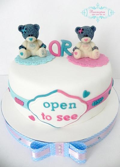  Gender reveal party - Cake by Victoria
