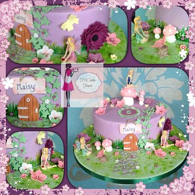 Fairy garden - Cake by Tricia morris