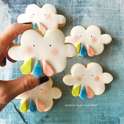 Rainbow Cloud Cookies - Cake by Sophia Mya Cupcakes (Nanvah Nina Michael)