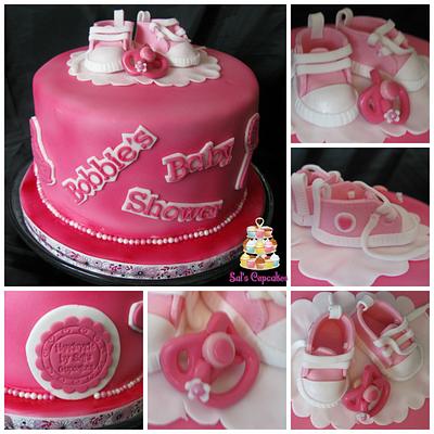 Baby shower cake - Cake by Sal's Cupcakes