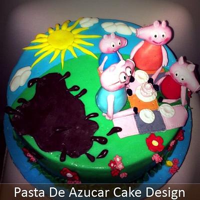 Peppa Pig cake - Cake by Surelis Vazquez Vicet