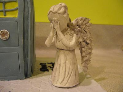 Weeping Angel - Cake by Bev Jones