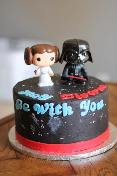 Star Wars Divorce Cake - Cake by Gingerlocks