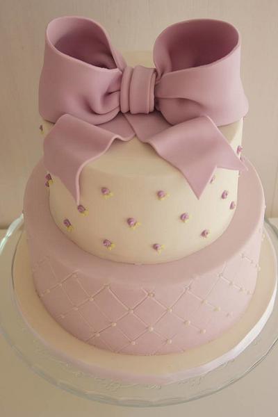 Gift Cake - Cake by Cori's Sweet Temptations