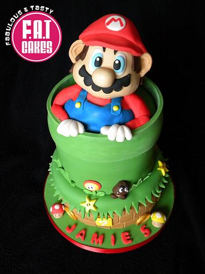 Mario - Cake by FatCakes