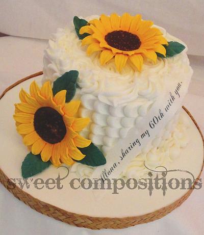 Sunflowers - Cake by Sweet Compositions
