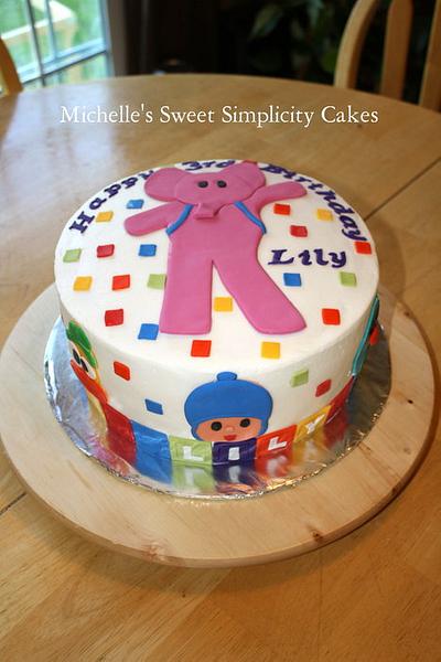 Pocoyo Cake for Lily - Cake by Michelle