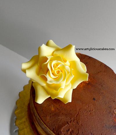 Mini Rose Cake - Cake by iriene wang