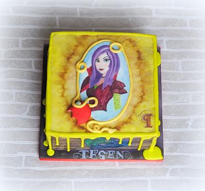 Disney Descendants birthday cake - Cake by The Cornish Cakery
