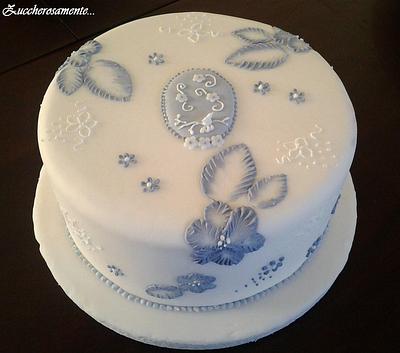 My first royal icing cake - Cake by Silvia Tartari