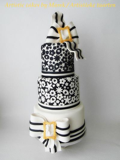 Black and white - Cake by Marek