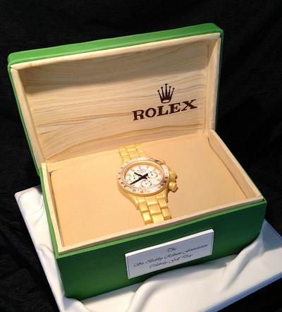 Rolex watch  - Cake by Symphony in Sugar