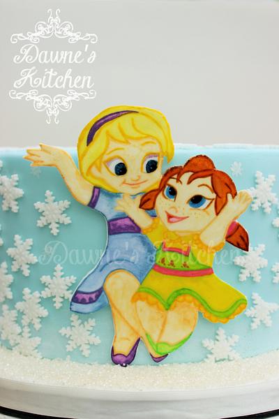 Frozen Girls - Cake by Dawne's Kitchen