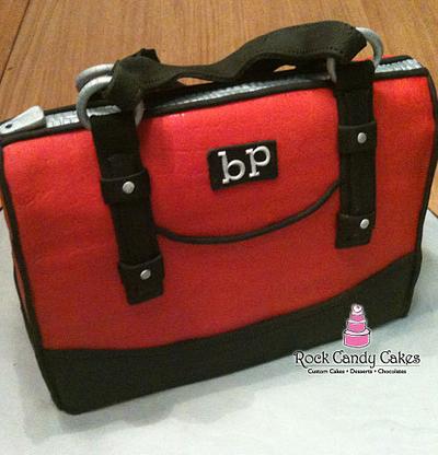 Red Purse - Cake by Rock Candy Cakes