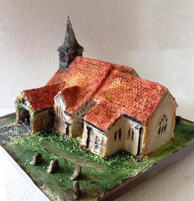 All Saints Church Cake - Cake by Fifi's Cakes