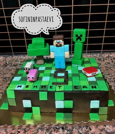minecraft cake - Cake by  Sofi's Cake House