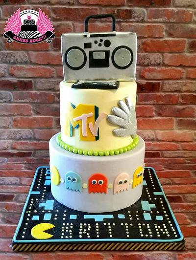 80's Baby - Cake by Cakes ROCK!!!  