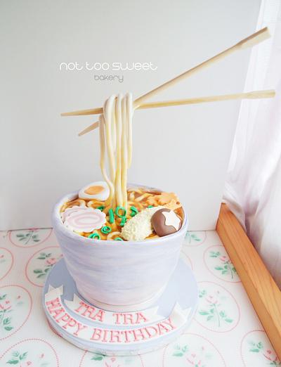 Udon Cake - Cake by Cynthia - Not Too Sweet Bakery
