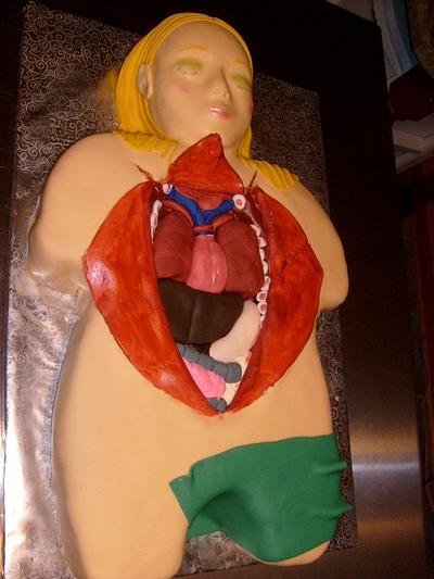 Abbie's Autopsy - Cake by Pamela