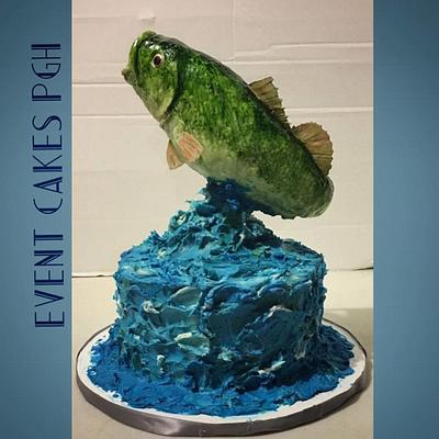 Fish Cake - Cake by Cakesburgh (Brandi Hugar)