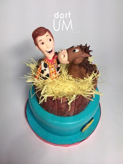 Woody with horse :) - Cake by dortUM