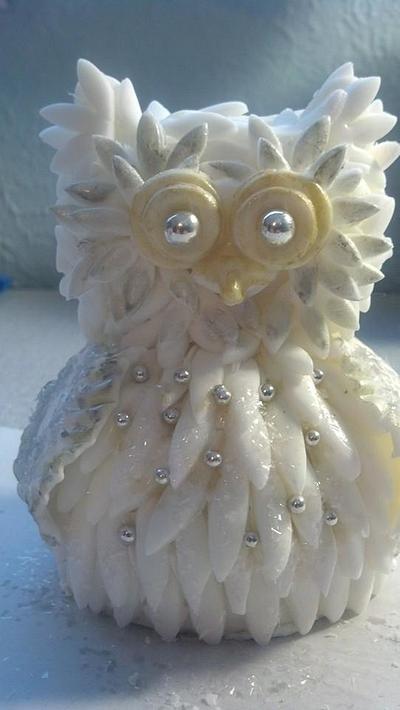 Jeweled Owl - Cake by Sherry's Sweet Shop