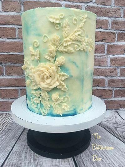 Bas relief buttercream cake - Cake by The Buttercream Diva