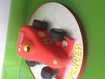 Formula one car - Cake by Mrs Macs Cakes