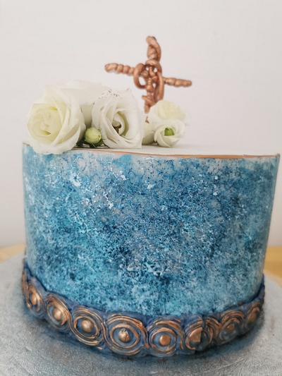 Christening cake  - Cake by Danka