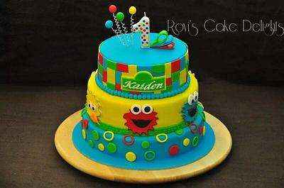 Sesame theme cake - Cake by Rovi