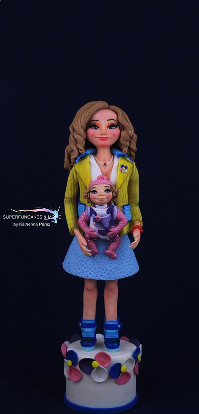 Mother's Love! - Love is...Collaboration - Cake by Super Fun Cakes & More (Katherina Perez)