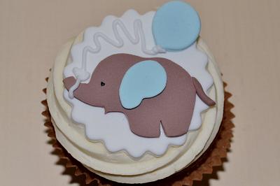 Baby Elephant Cupcakes! - Cake by Tress Cupcakes