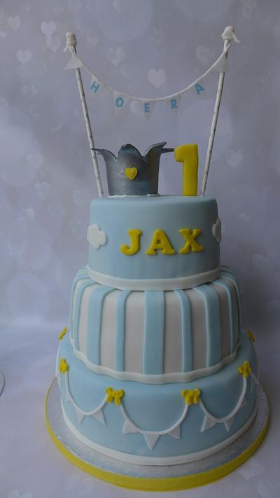 1st cake for Jax - Cake by Janny Bakker