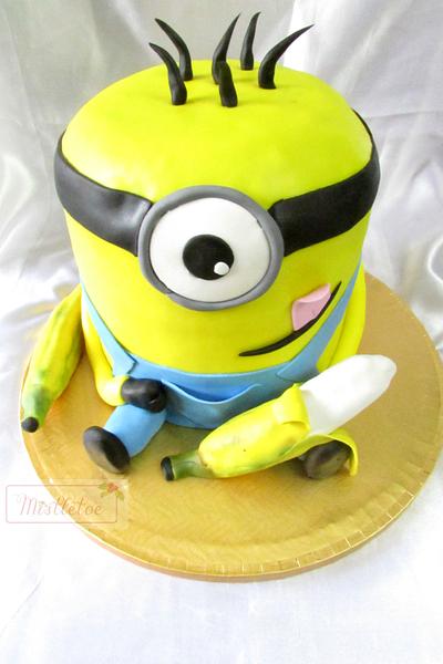 Minion cake  - Cake by anuprosper