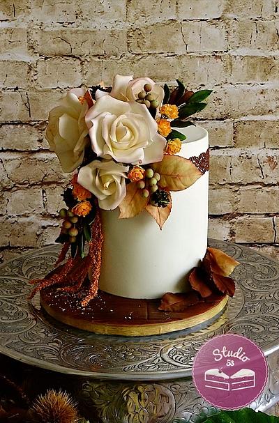 Autumn wedding cake - Cake by Studio53