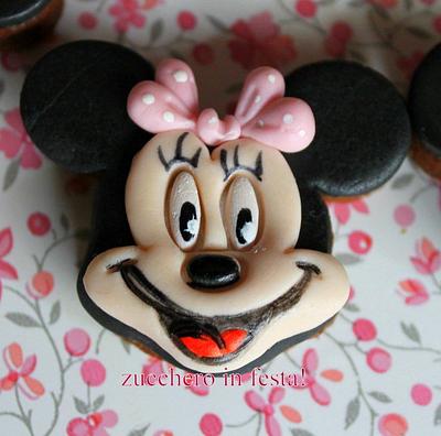 Minnie cookies - Cake by Ginestra