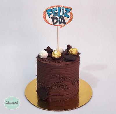 Torta de Chocolate en Medellín - Cake by Dulcepastel.com
