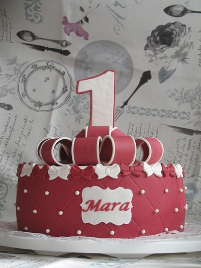 1 Birthday cake - Cake by cakesbyoana