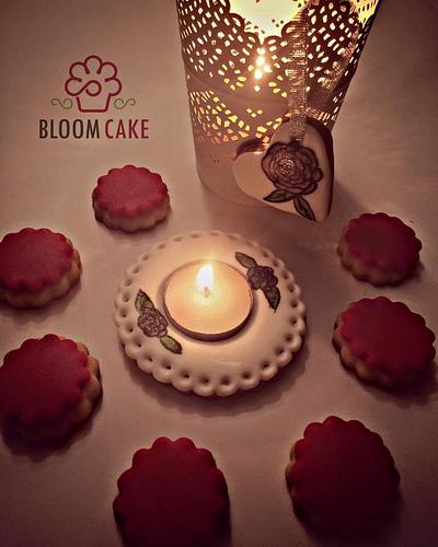 Romantic - Cake by Bloom cake by rasha