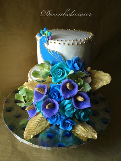 Oh so beautiful Peacock! - Cake by Deepa Shiva - Deecakelicious