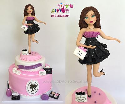 fashion  cake  - Cake by sharon tzairi - cakes-mania